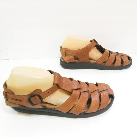 Mephisto Sam\'s Sandals Huarache desert leather 45 main image 4